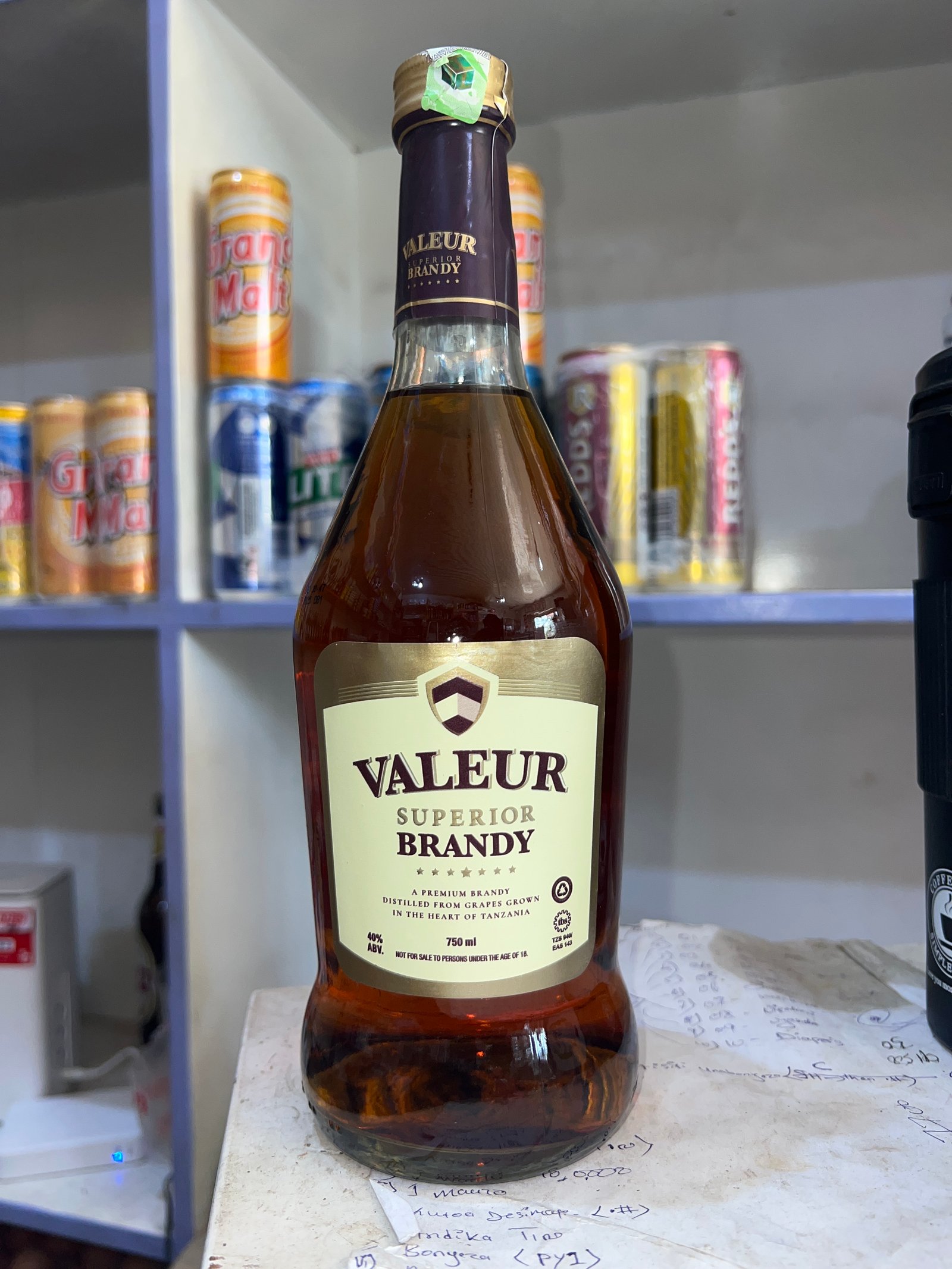 Valeur superior brandy 750 ml
